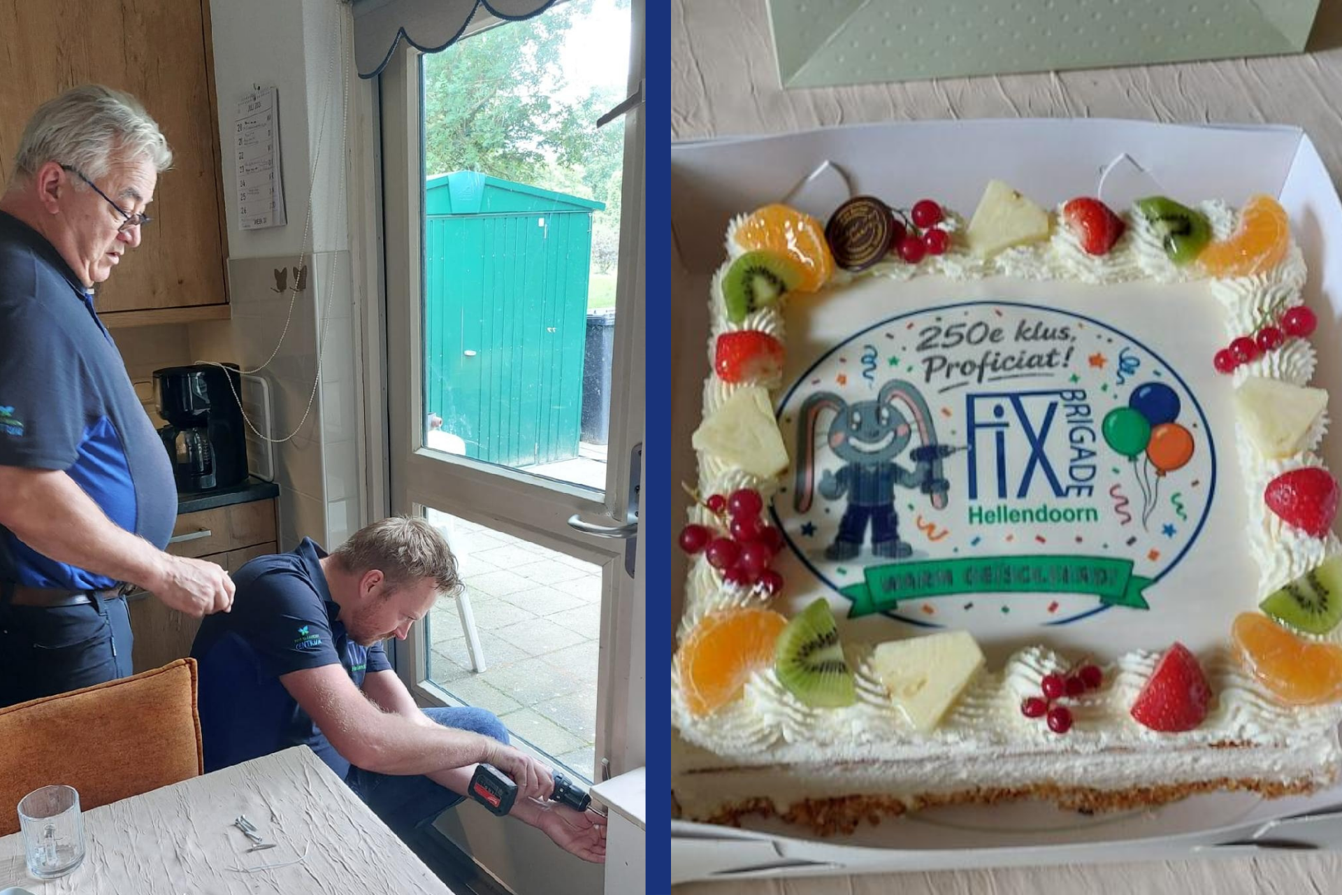 FIXbrigade Hellendoorn viert 250ste klus